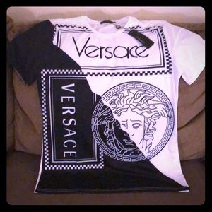 Versace Two Tone Medusa T-shirt